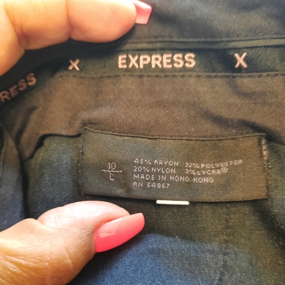 Express Editor Pants Gray size 10 - Picture 1 of 3